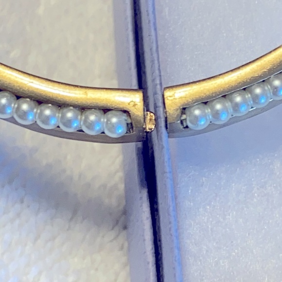 SILPADA K& R Brass & Faux Pearl Bracelet - Picture 3 of 5